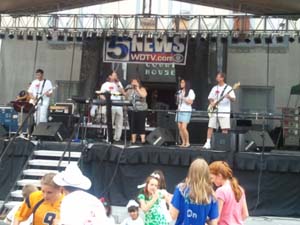 Scene from the West Virginia Italian Heritage Festival